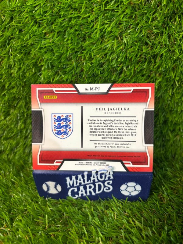 Phil Jagielka - Panini Select 2016-2017 - Patch - Imagen 2