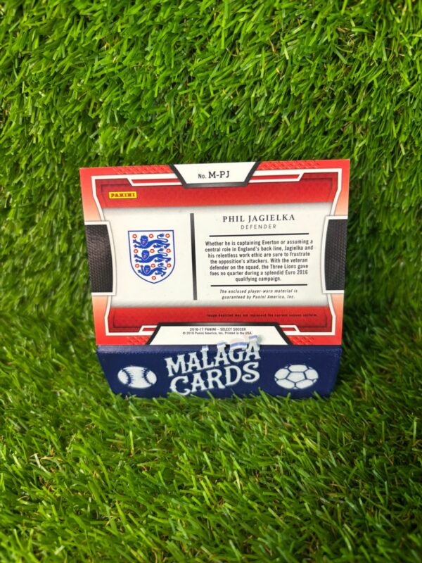 Phil Jagielka - Panini Select 2016-2017 - Patch - Imagen 4