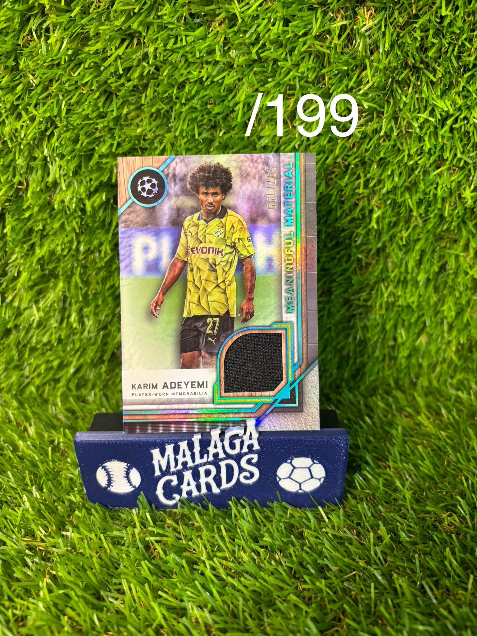 Karim Adeyemi - Topps Museum 2023-2024 - Patch /199