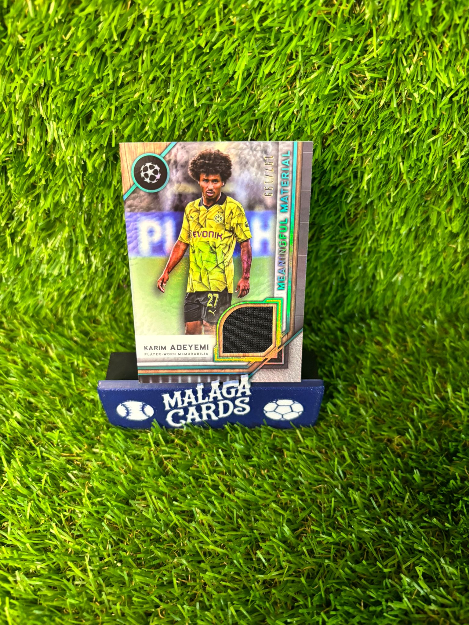 Karim Adeyemi - Topps Museum 2023-2024 - Patch /199 - Imagen 3