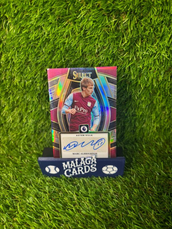 Marc Albrighton - Panini Select FIFA 2023-2024 - Cromo Autografiado - Imagen 3