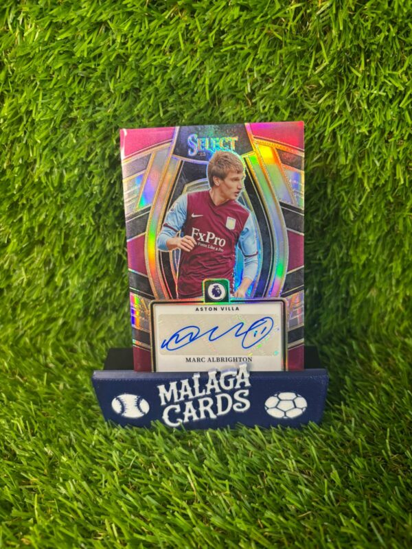 Marc Albrighton - Panini Select FIFA 2023-2024 - Cromo Autografiado