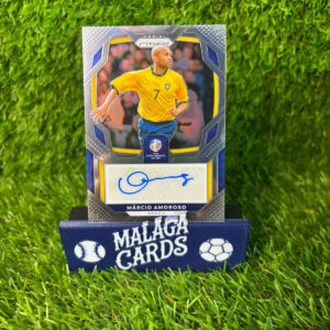 Cromo autografiado Márcio Amoroso Brasil Panini Prizm Copa América 2024