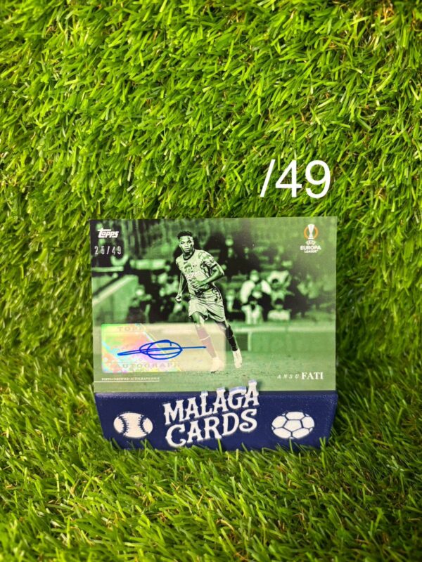 Ansu Fati - Topps Simplicity 2022 - Autógrafo /49