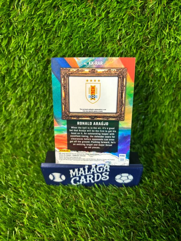 Ronald Araújo - Donruss Kit Kings 2024-2025 - Patch Uruguay - Imagen 4