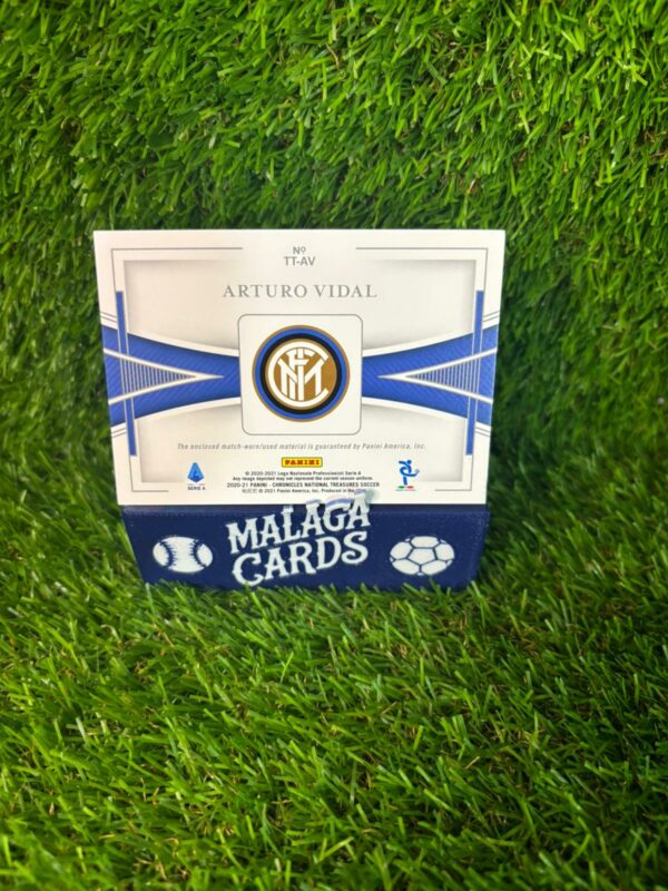 Patch Arturo Vidal /149 Inter de Milán - National Treasures 2020-2021 - Imagen 4