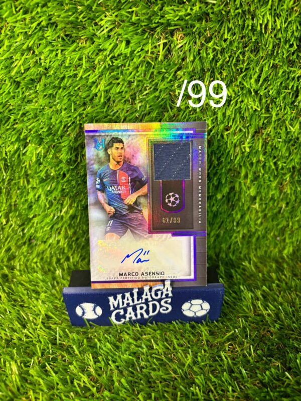 Marco Asensio - Topps Museum 2023-2024 - Patch + Autógrafo /99