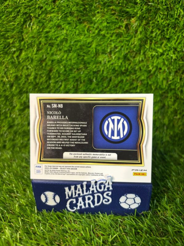 Patch Nicolò Barella Inter de Milán Select 2023-2024 - Imagen 2