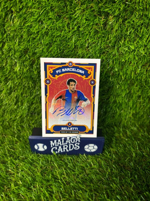 Belletti - Topps Year of the Dragon FC Barcelona 2023-2024 - Autógrafo - Imagen 3