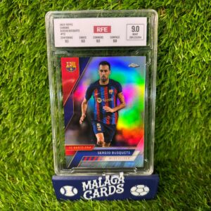 Sergio Busquets - Topps Team Set FC Barcelona 2022-2023 - Gradeada RFE 9.0