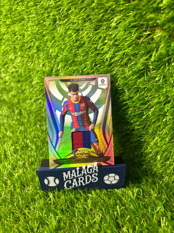 Philippe Coutinho - Panini Certified 2020-2021 - Patch /299 - Imagen 3