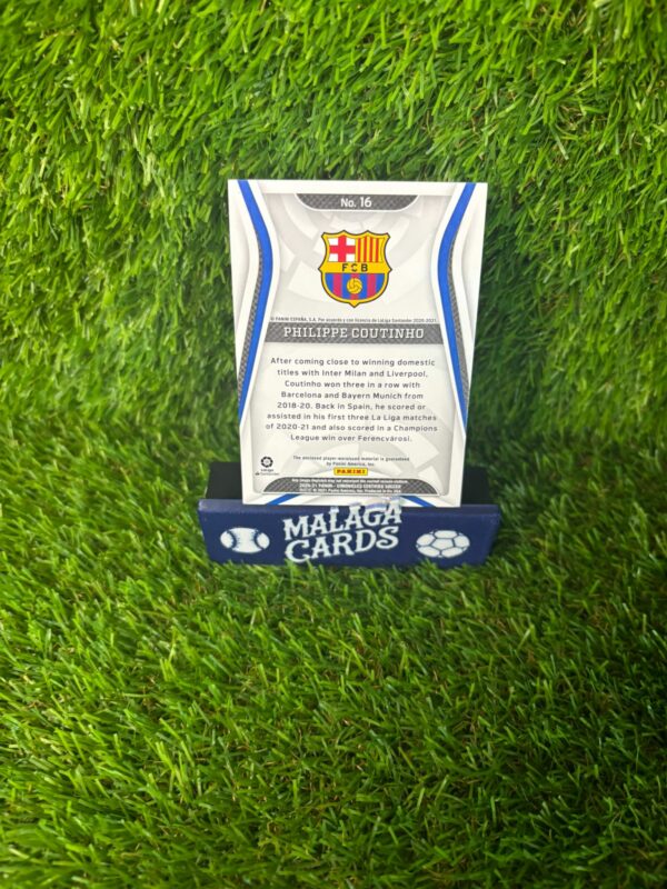 Philippe Coutinho - Panini Certified 2020-2021 - Patch /299 - Imagen 4