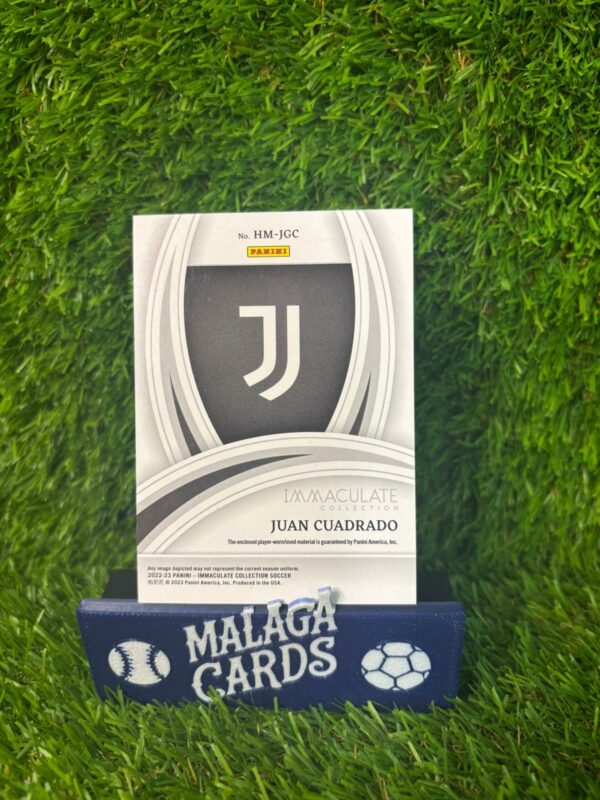 Juan Cuadrado /99 - Immaculate 2022-2023 - Patch Juventus - Imagen 2