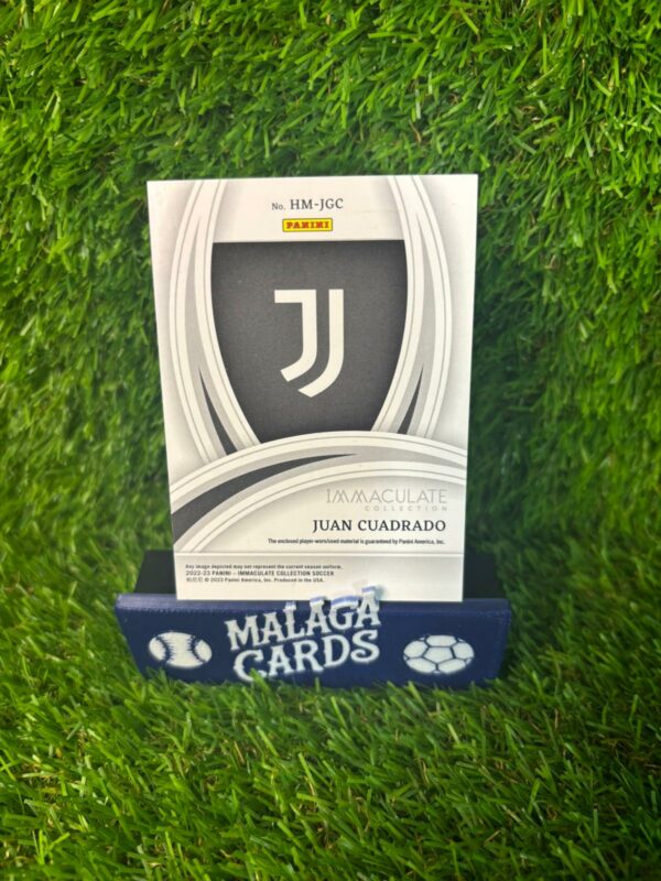 Juan Cuadrado /99 - Immaculate 2022-2023 - Patch Juventus - Imagen 4