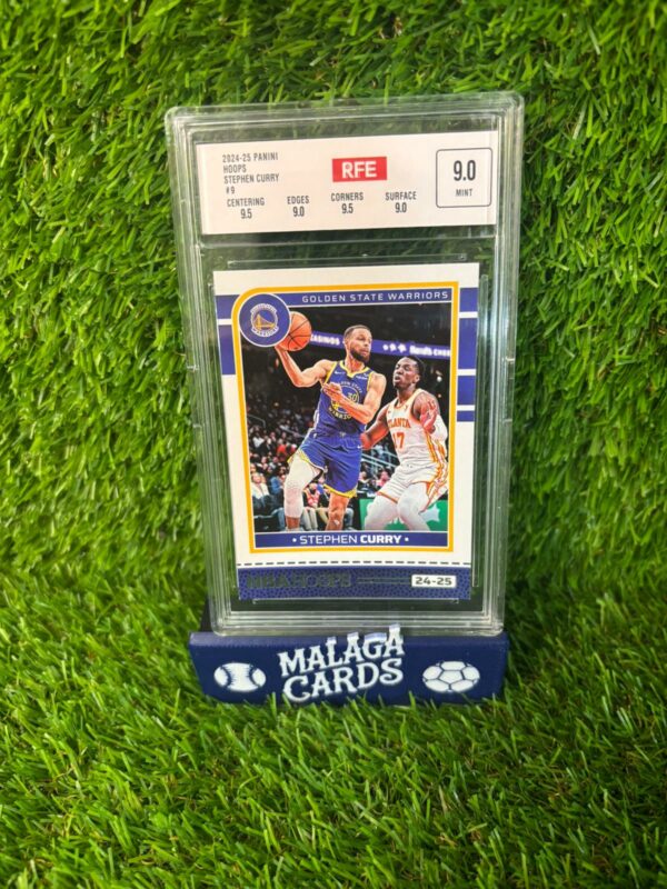Stephen Curry - Panini Hoops 2024-25 - Base (Gradeada RFE 9.0)