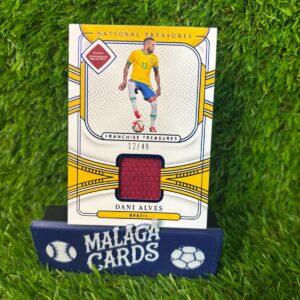 Dani Alves /49 - National Treasures 2022 - Patch Brasil