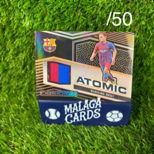 Sergiño Dest /50 - Panini Obsidian Atomic 2021-2022 - Patch FC Barcelona