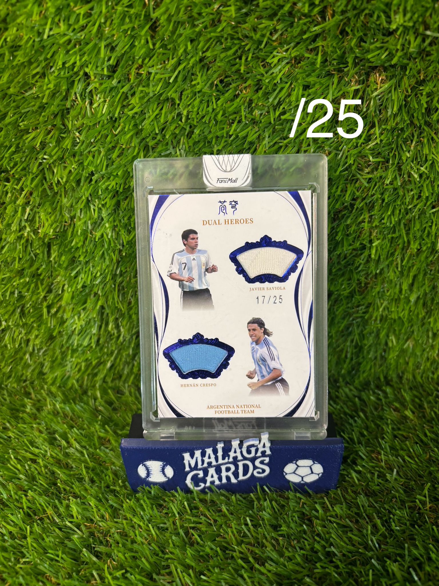 Javier Saviola & Hernán Crespo - FansMall Argentina 2022 - Patch /25