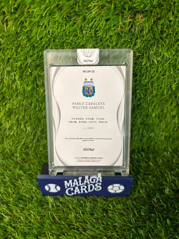 Pablo Zabaleta & Walter Samuel - FansMall Argentina 2022 - Patch /25 - Imagen 2