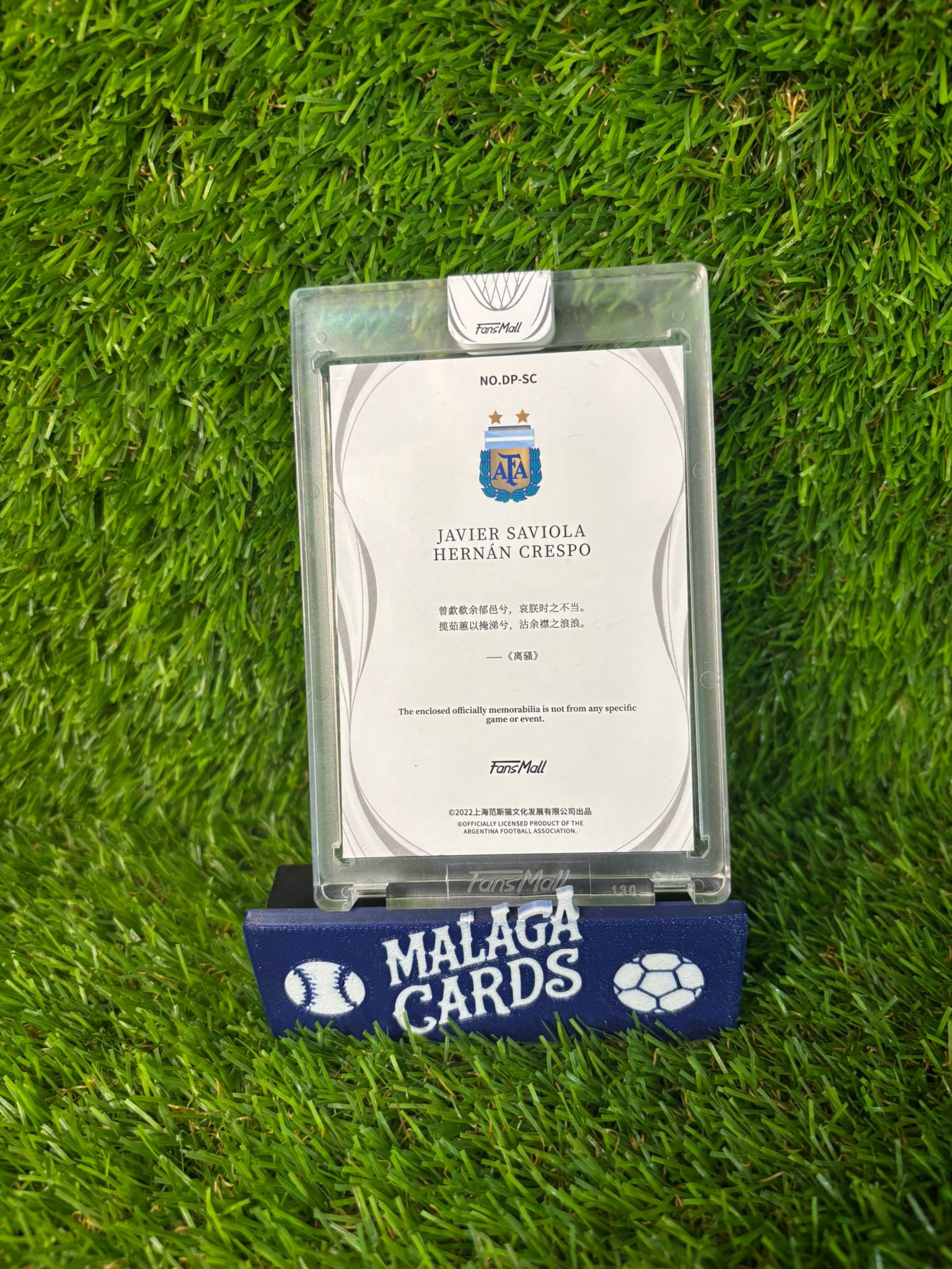 Javier Saviola & Hernán Crespo - FansMall Argentina 2022 - Patch /25 - Imagen 2