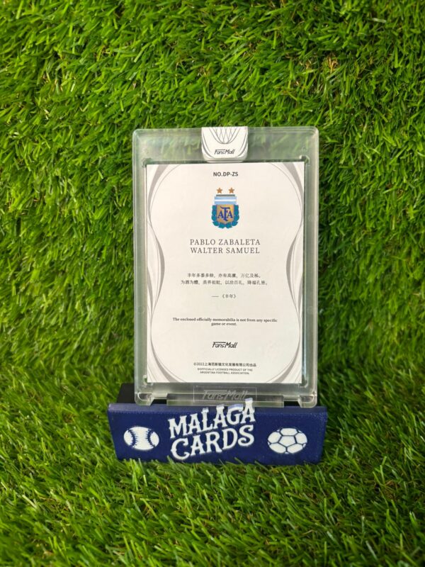 Pablo Zabaleta & Walter Samuel - FansMall Argentina 2022 - Patch /25 - Imagen 4