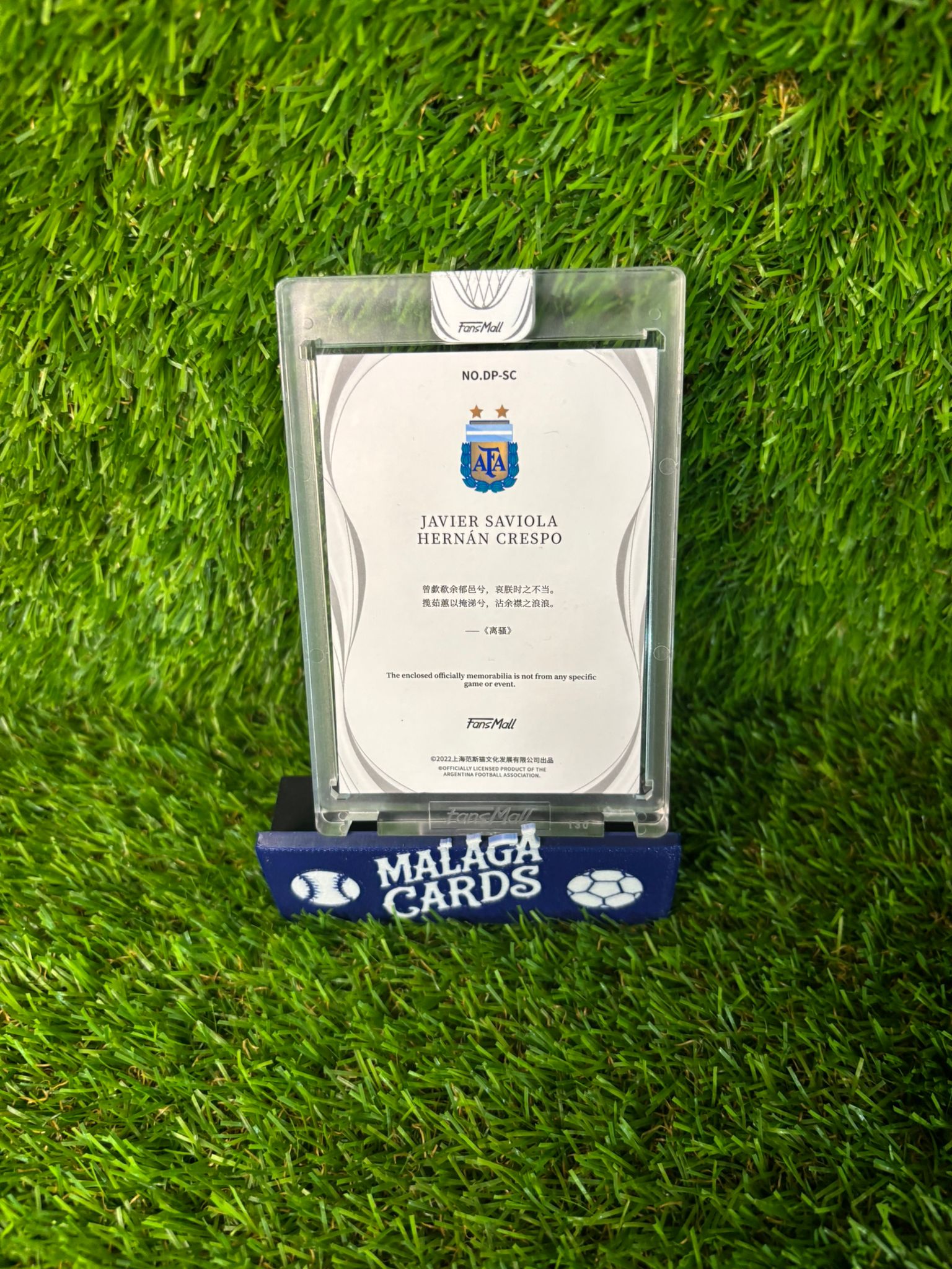 Javier Saviola & Hernán Crespo - FansMall Argentina 2022 - Patch /25 - Imagen 4