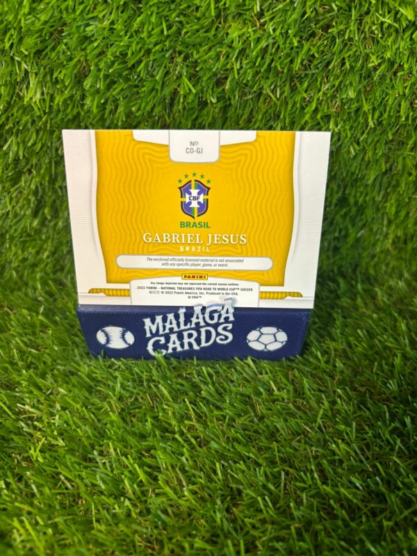 Gabriel Jesus /99 - National Treasures 2022 - Patch Brasil - Imagen 4