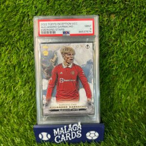 Alejandro Garnacho - Topps Inception UCC 2022 - Emerging Stars gradeada MINT 9