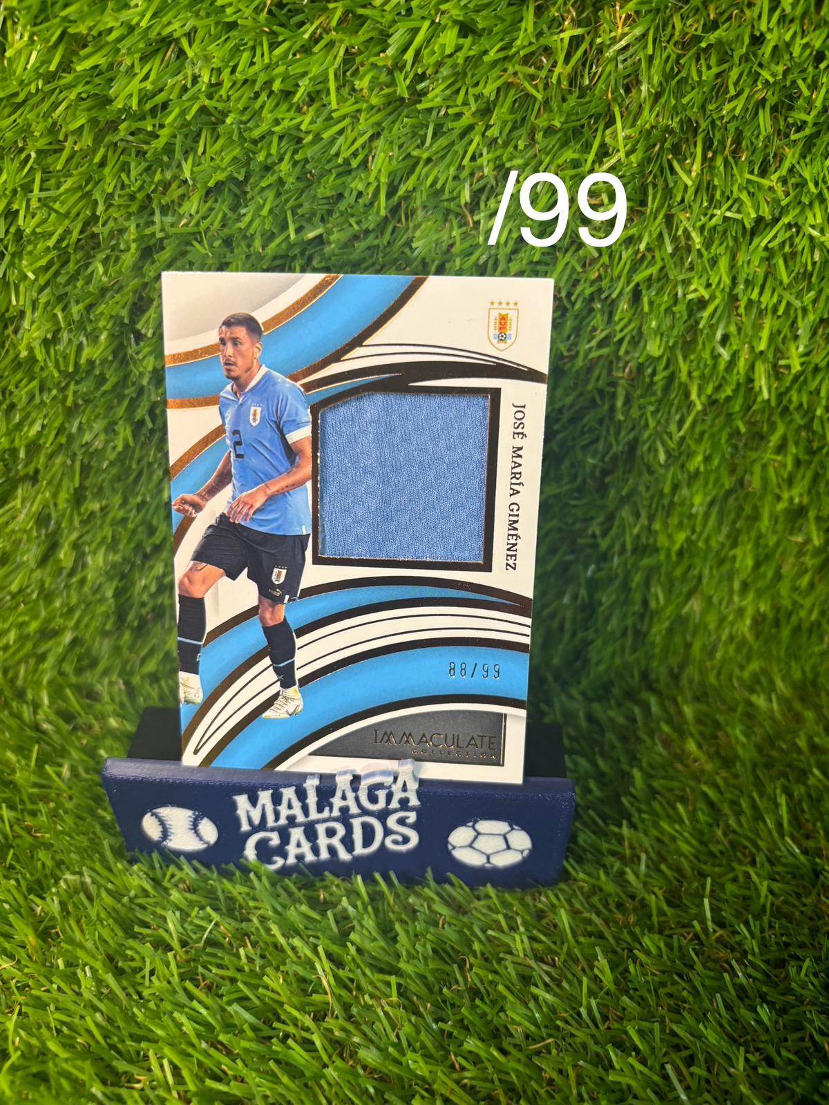José María Giménez - Panini Immaculate 2022-2023 - Patch /99