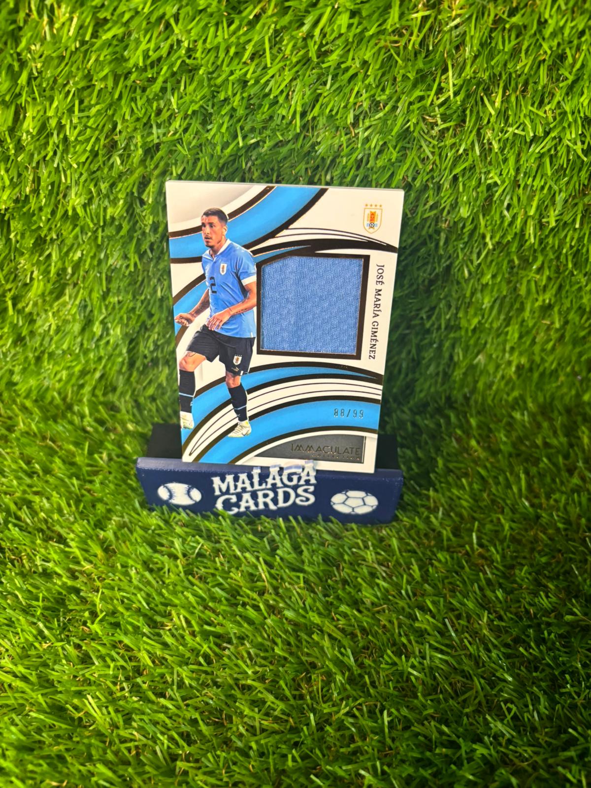 José María Giménez - Panini Immaculate 2022-2023 - Patch /99 - Imagen 3