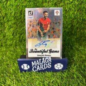 Cromo autografiado Gonçalo Ramos Portugal Panini Donruss Soccer 2023-2024