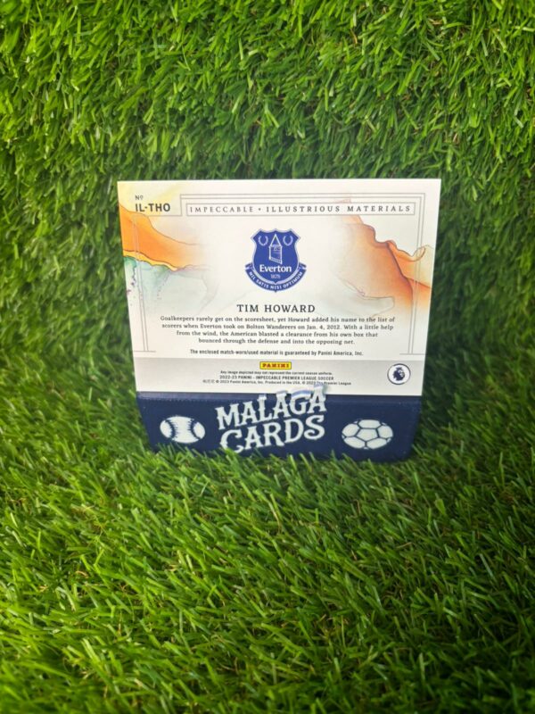 Tim Howard - Panini Impeccable Premier League Soccer 2023-2024 - Patch /25 - Imagen 4