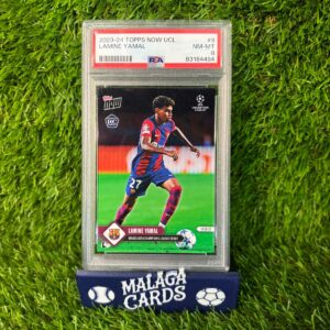 Lamine Yamal - Topps Now UCL 2023-24 - Debut Champions League gradeada NM-MT 8