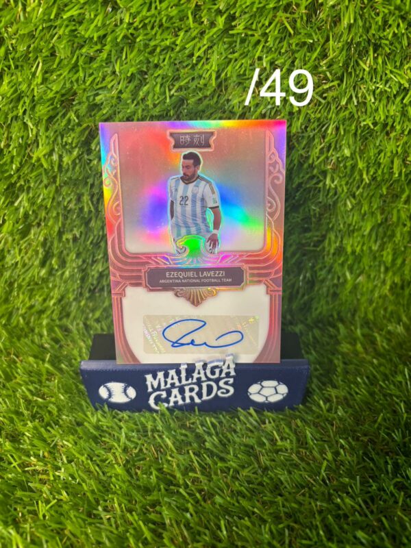 Ezequiel Lavezzi /49 - Fansmall Argentina 2022 - Autógrafo