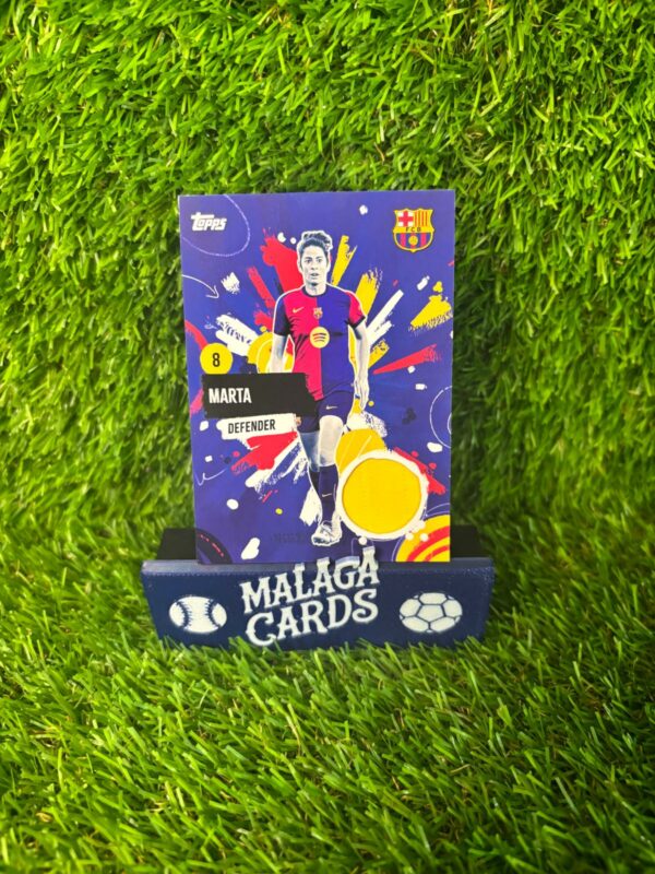 Marta Torrejón - Topps FC Barcelona Femenino 2024-2025 - Patch - Imagen 3