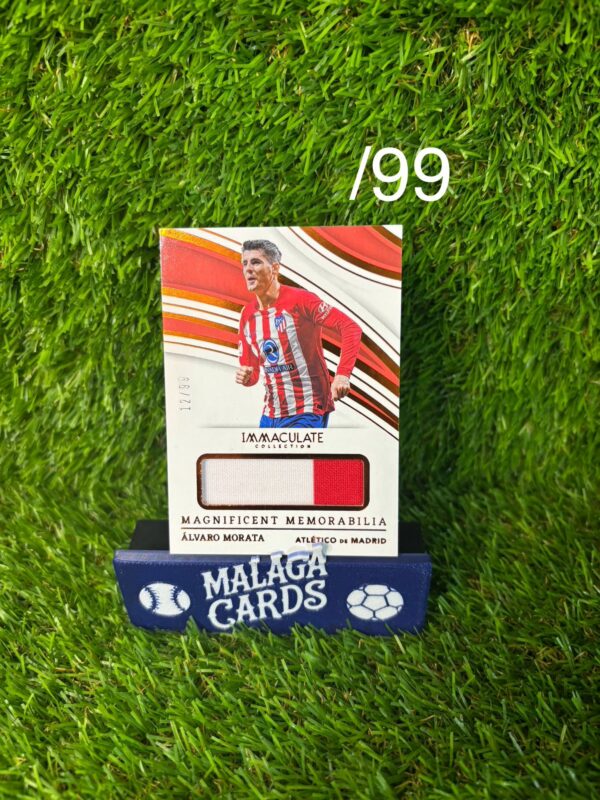 Álvaro Morata - Panini Immaculate 2023-2024 - Patch /99