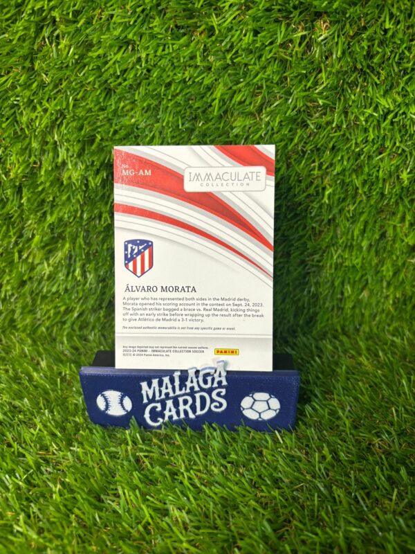 Álvaro Morata - Panini Immaculate 2023-2024 - Patch /99 - Imagen 2