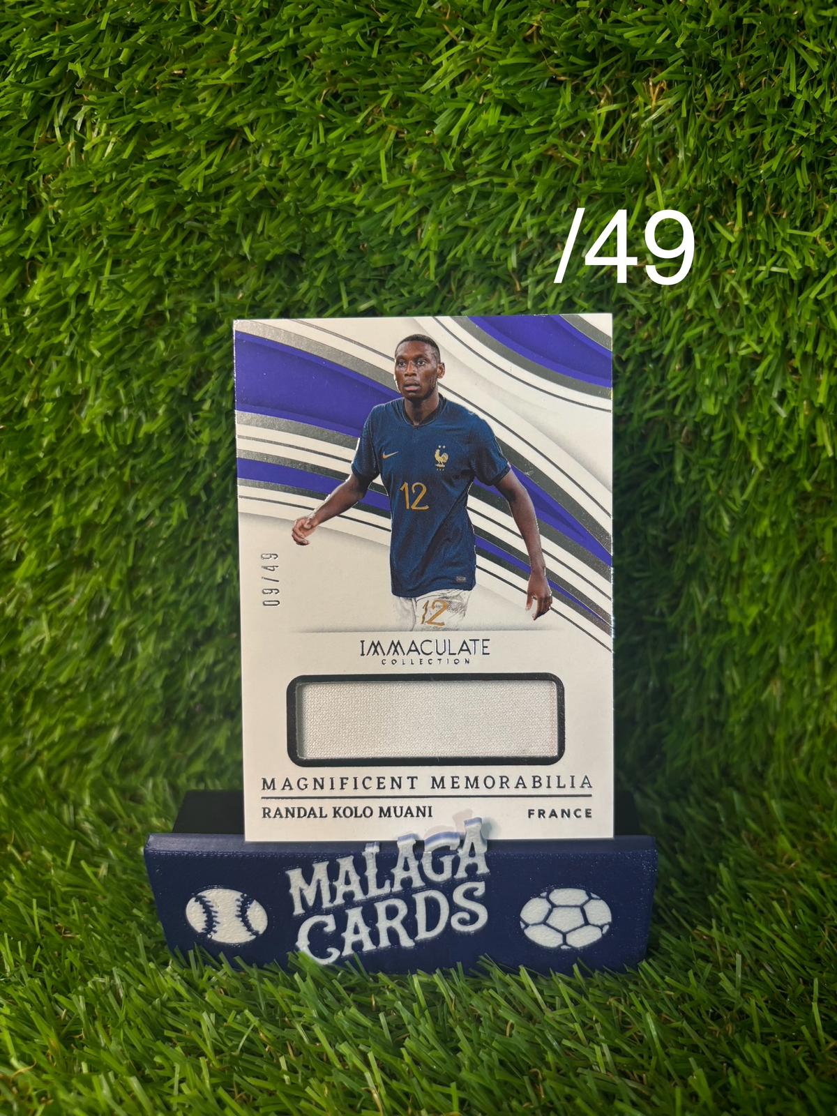 Randal Kolo Muani - Panini Immaculate 2023-2024 - Patch /49