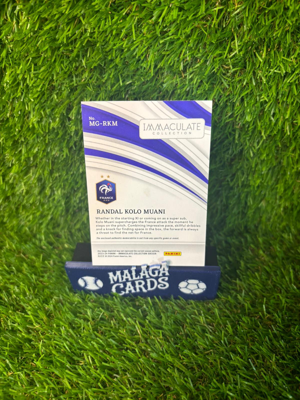Randal Kolo Muani - Panini Immaculate 2023-2024 - Patch /49 - Imagen 2