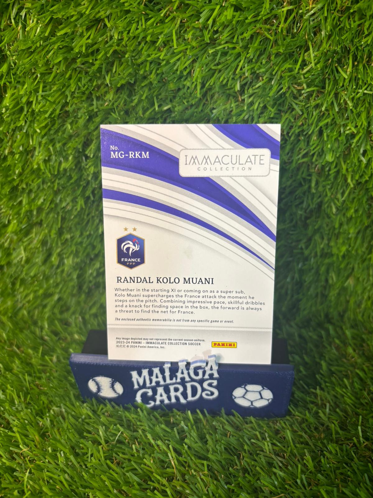 Randal Kolo Muani - Panini Immaculate 2023-2024 - Patch /49 - Imagen 4