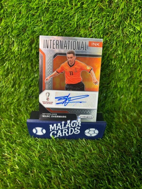 Marc Overmars - Panini Prizm World Cup 2022 - Autógrafo Países Bajos