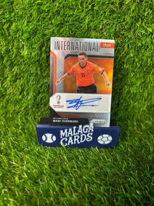 Marc Overmars - Panini Prizm World Cup 2022 - Autógrafo Países Bajos - Imagen 3