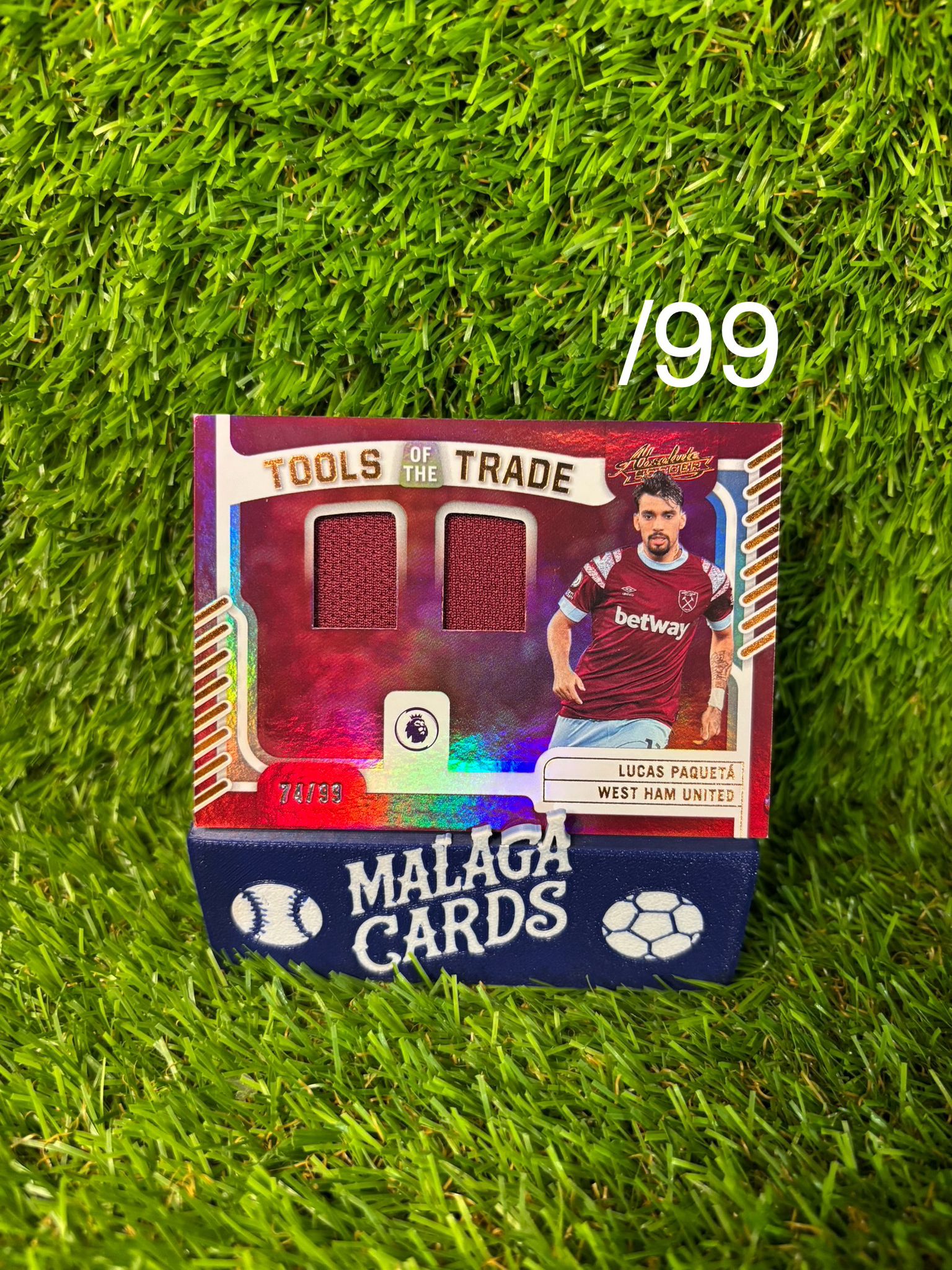 Lucas Paquetá - Panini Chronicles Absolute Premier League 2022-2023 - Patch /99