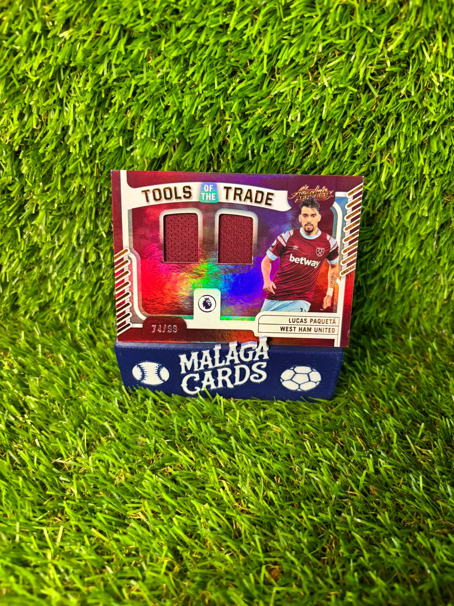 Lucas Paquetá - Panini Chronicles Absolute Premier League 2022-2023 - Patch /99 - Imagen 3