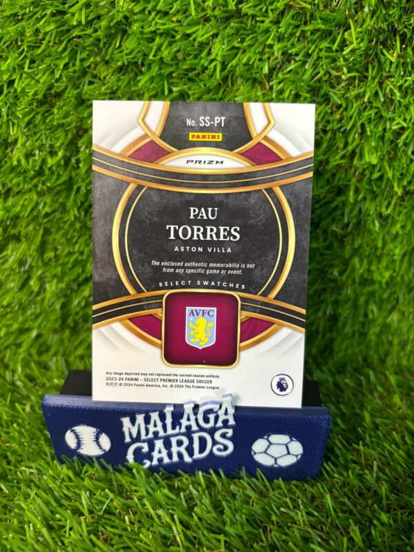 Pau Torres - Panini Select Premier League 2023-24 - Patch - Imagen 2