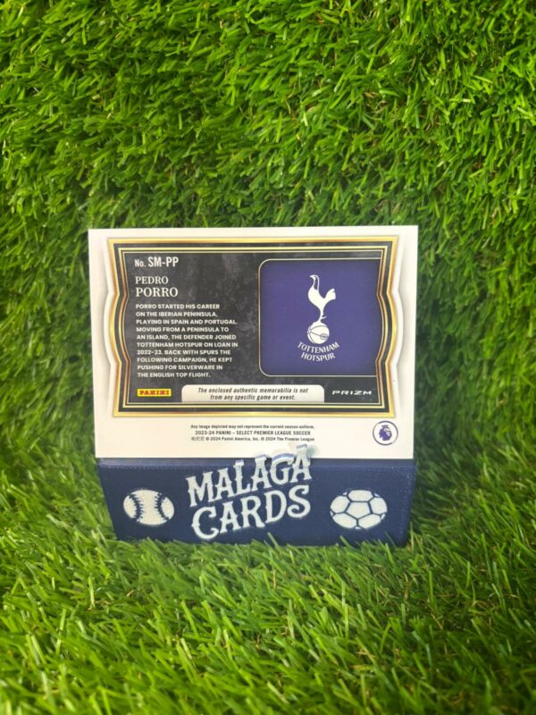 Pedro Porro - Panini Select 2023-2024 - Patch - Imagen 2