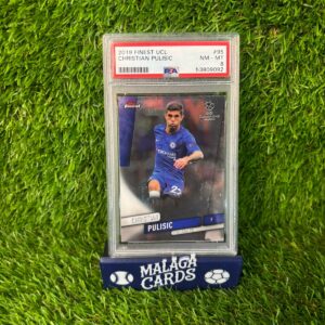 Christian Pulisic - Topps Finest UCL 2019 - Base gradeada NM-MT 8