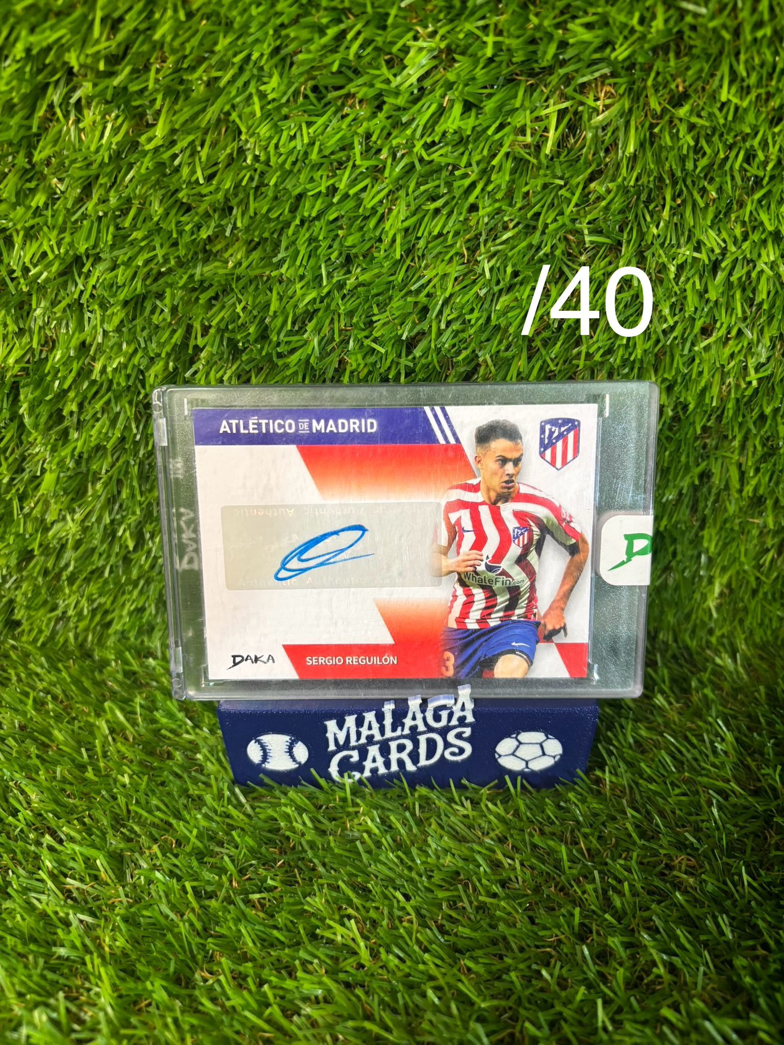 Sergio Reguilón - Daka Atlético de Madrid 2022-2023 - Autógrafo /40
