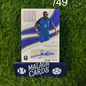 Bacary Sagna /49 - Immaculate 2023-2024 - Autógrafo Francia