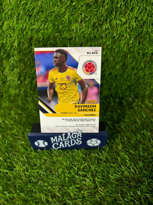 Patch Dávinson Sánchez Colombia Panini Donruss Kit Series 2021-2022 - Imagen 2
